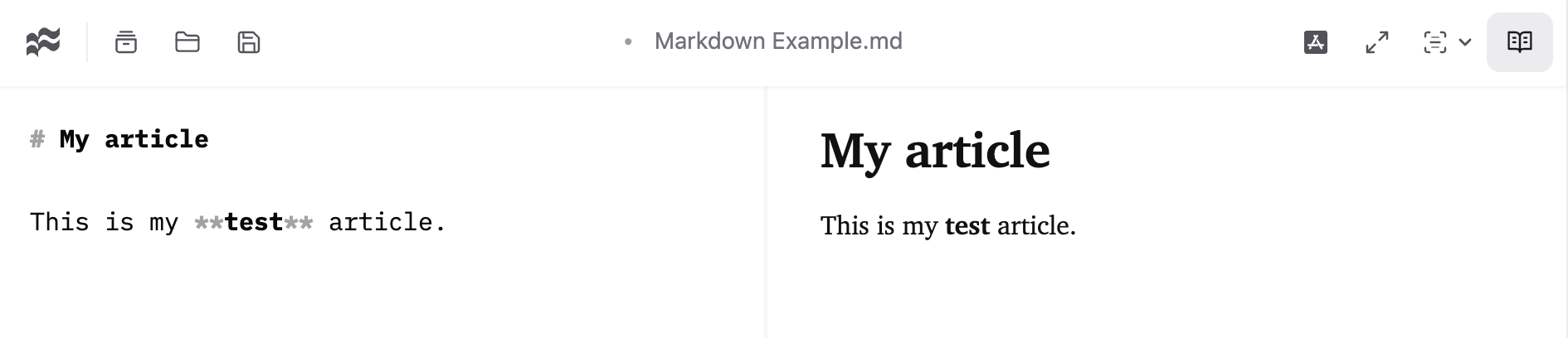 Markdown from Google Docs in IWL